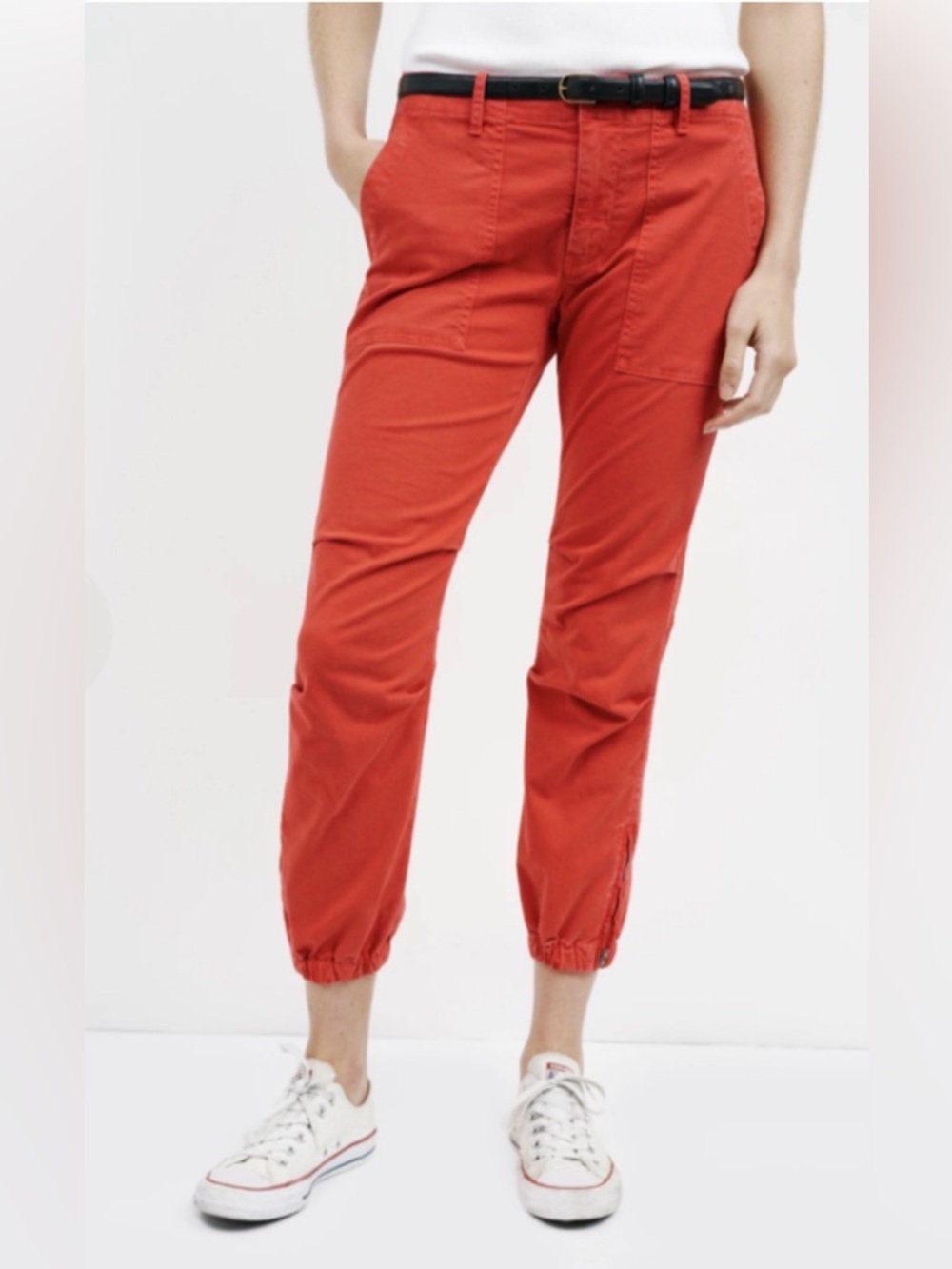 Nili Lotan Cropped Military Pant Size 8